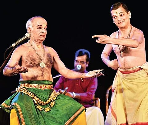 Sadanam Balakrishnanan and Sadanam Srinathan|Photo: P Jawahar