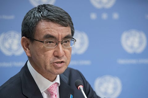 Japan foreign Minister Taro Kono (File | AP)