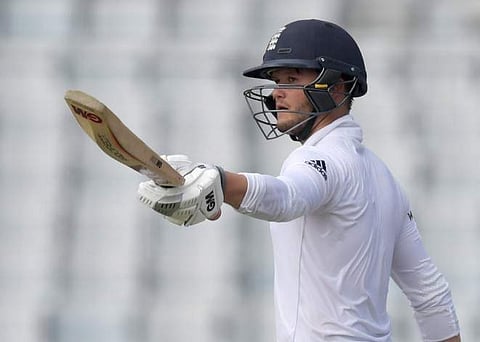 England batsman Ben Duckett (Twitter/Dom Busby)
