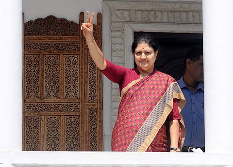 VK Sasikala ( File | EPS)