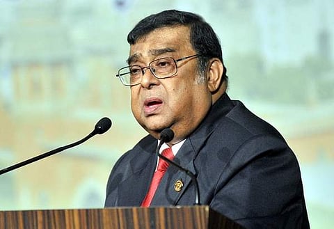 (File Photo | EPS) Altamas Kabir addresses a gathering at the Eleventh All India Meet of State Legal Service.