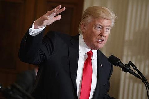 President Donald Trump. | AP