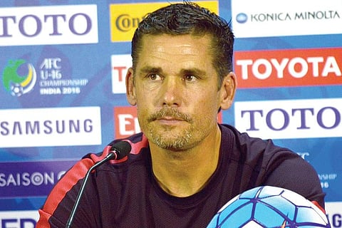 Sacked India U-17 coach Nicolai Adam. | File Photo