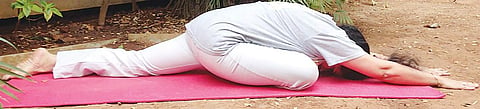 A good pose for athletes