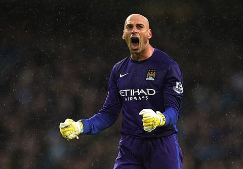 Manchester City goalkeeper Willy Caballero (File|AFP)