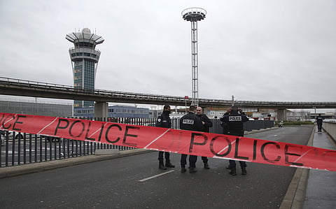 Police officers cordon off the access to the Orly airport, south of Paris, Saturday, March, 18, 2017. (FILE PHOTO | AP)