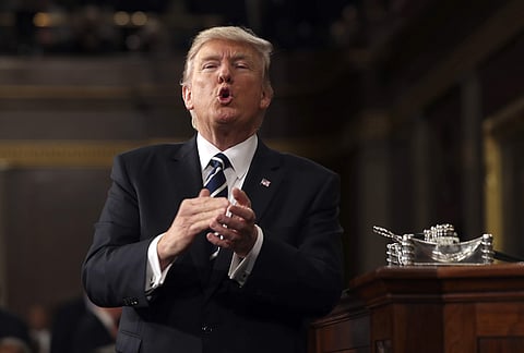 President Donald Trump. (File photo | AP)