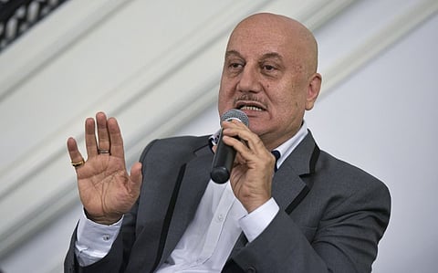Veteran actor Anupam Kher. (File photo | AFP)