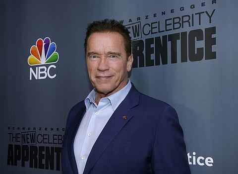 Arnold Schwarzenegger, at a press junket in Universal City, California (File Photo | AP)