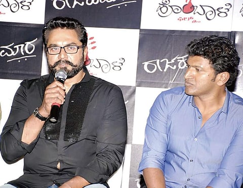 Sharathkumar and Puneeth