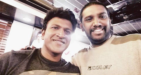 Puneeth Rajkumar and Adarsh K Eshwarappa