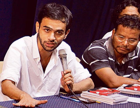 JNU student leader Umar Khalid (L) (File | EPS)