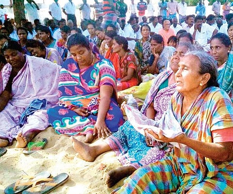 Tamil Nadu fisherman kin refuse to accept body till lasting solution is found