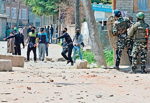 Citing security reasons, the ECI on late Monday evening postponed the bypolls for Anantnag-Pulwama Lok Sabha seat scheduled to be held on April 12. (File photo)