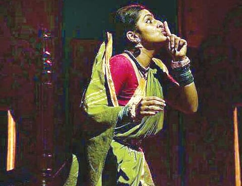 Stills from the play