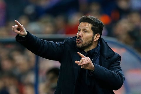 Atletico's coach Diego Simeone |AP