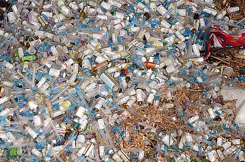 Biomedical waste.
