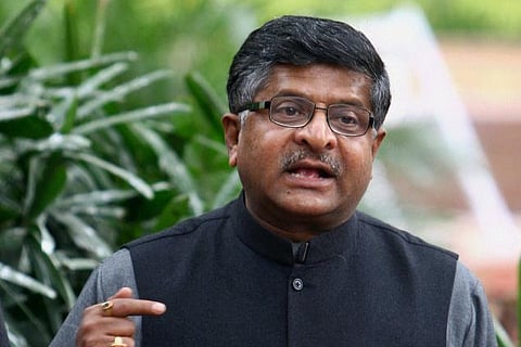 Union Minister of Law and Justice Ravi Shankar Prasad (File | PTI)