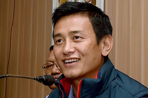 Former India football captain Bhaichung Bhutia.