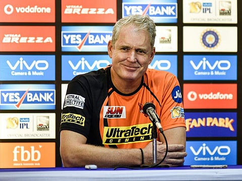S R H team senior coach Tom Moody.(Photo | Vinay Madapu)