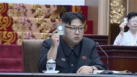 KIM JONG UN. | AP