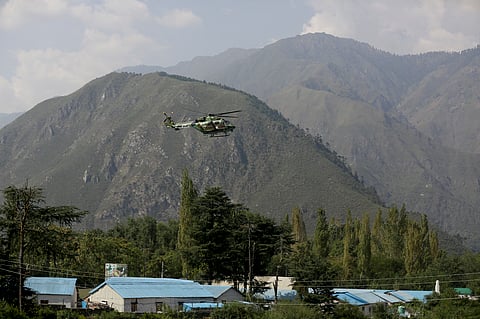 An Indian army helicopter .(File| AP)