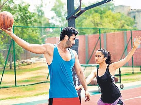 Arjun and Shraddha in Half Girlfriend