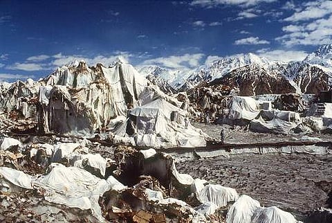 Siachen Glacier.