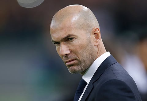 Real Madrid's head coach Zinedine Zidane | AP