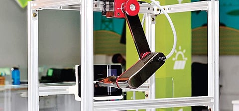 Machinery at Sastra Robotics