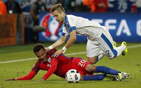 Exuberantly talented but also tough, Dele Alli (L) is an emblem of the new future Gareth Southgate intends to forge for England. (File | AP)