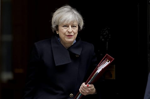 British Prime Minister Theresa May. | AP File Photo