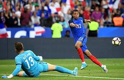 France midfielder Kylian Mbappe | AFP