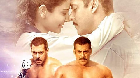 The poster of film 'Sultan'