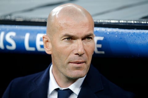 Real Madrid headcoach Zinedine Zidane (File|AP)