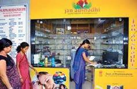 A Jan Aushadhi store in Delhi