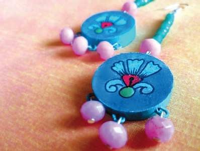 Turquoise danglers