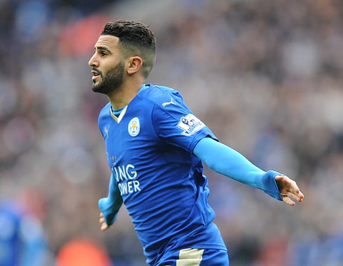 Leicester City star striker Riyad Mahrez (File | AP)