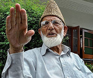 Separatists leader Syed Ali Geelani. (File photo: PTI)