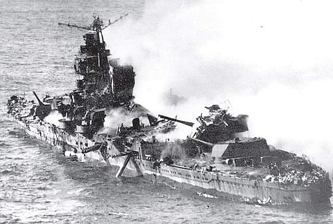 Surprise at sea