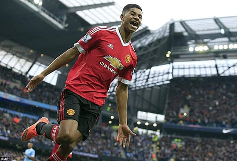 Manchester United striker Marcus Rashford (File | AP)