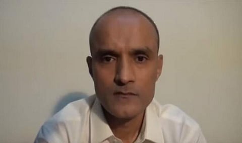 YouTube screen grab of Kulbhushan Jadhav