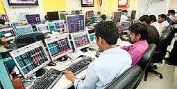 Nifty corrects after touching 10,000-mark, investors book profit