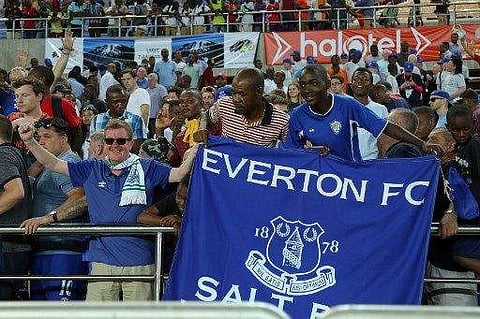 Everton's supporters (AFP)