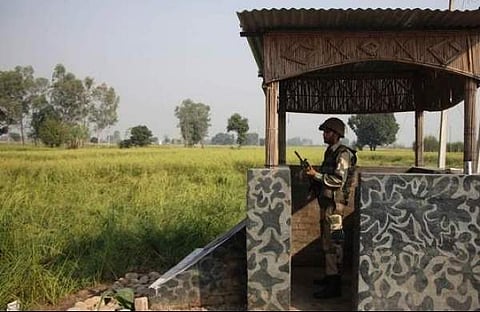 A file image of an Indian army personnel on duty. (AP)
