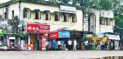 The main bus stand of Bhatkal