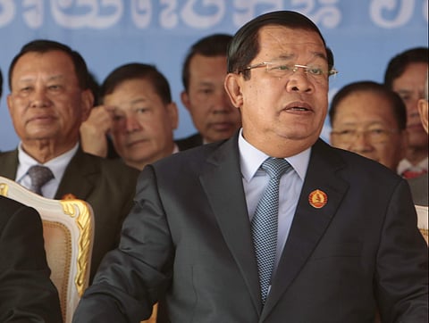 Cambodian Prime Minister Hun Sen said friends cannot be let to sit on head. (File | AP)