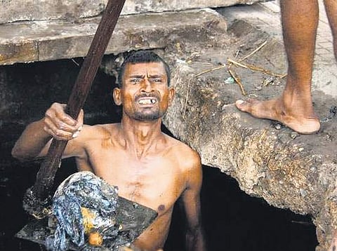 Deaths of manual scavengers raise a sinking stink