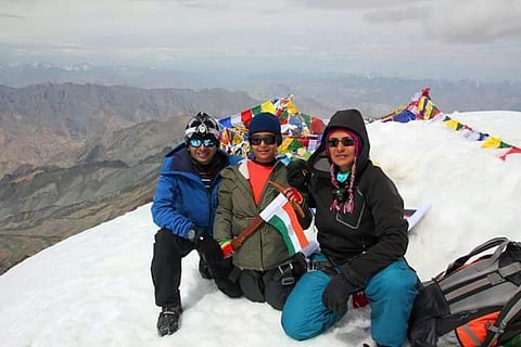 Nine-year-old girl smashes a world record and a Himalayan task, climbing the 20,187 ft Stok Kangri