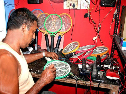 The mosquito bat has become an indispensable part of all households. | Express Photo Service